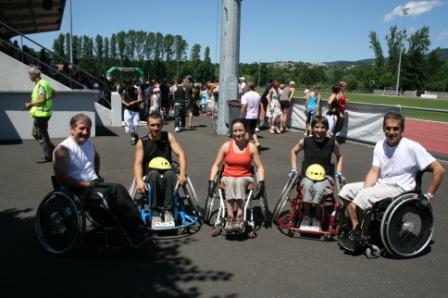 13 KM , Tout Thiers Court,Course handisport 2009